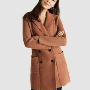NWOT Ann Taylor Tan Coatigan